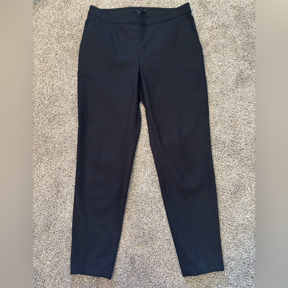 THEORY Slim Pull-On Pant in Stretch Cotton - Picture 3 of 9